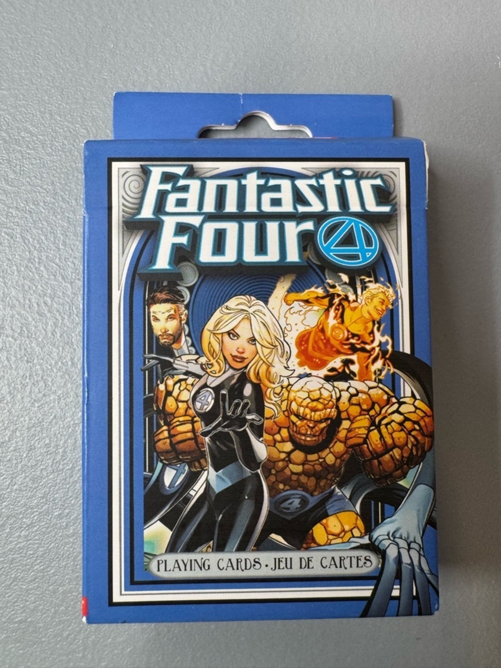 Fantastic Four Playing Cards vintage look the thing Mr fantastic human torch
